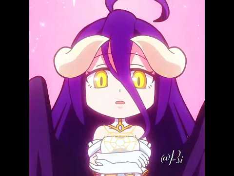 Tanya & Albedo Charmed Motoyasu 🗿❤️ #isekaiquartet #anime #shorts #fyp #overload #chibi #albedo