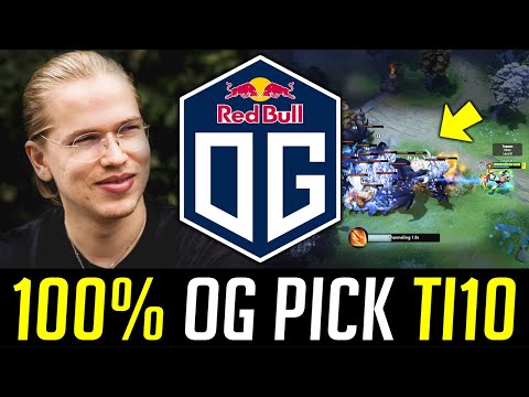 100% OG PICK on TI10 - Topson doing Topson's things DOTA 2