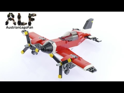 Vidéo LEGO Creator 31047 : L'avion à hélices