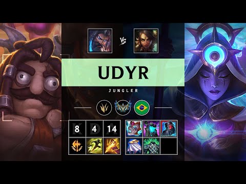 Udyr Jungle vs Nidalee - BR Challenger Patch 25.17