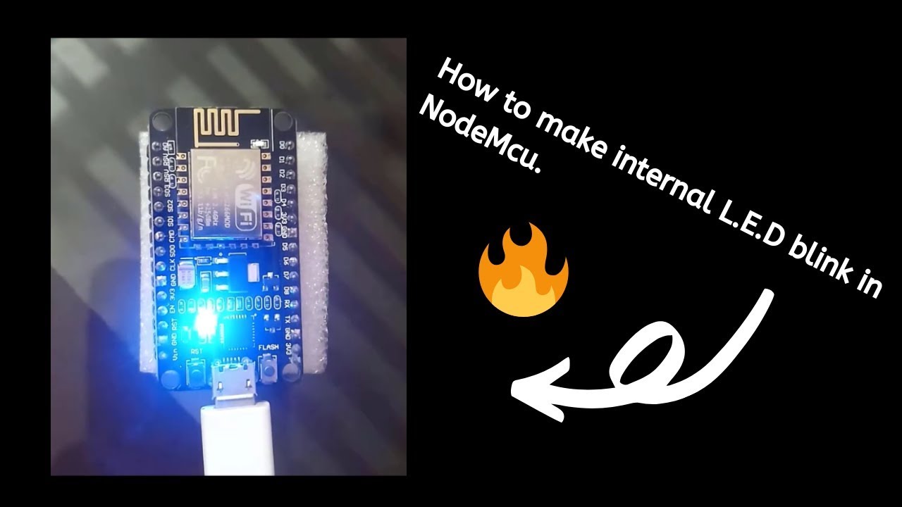 How to blink a NodeMcu(internal led)?