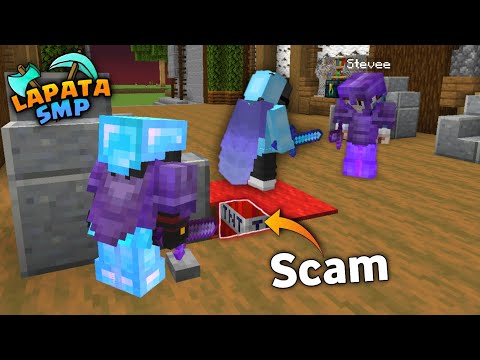 I Scammed My Friend and took his Elytra in Minecraft | LAPATA SMP (S3-#7)