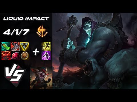 Team Liquid Impact TOP Yorick vs Kled - NA Grandmaster Patch 25.S2.3