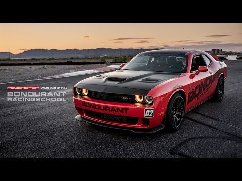 Bondurant Racing School Reviews PowerStop Brakes - Track Day Hellcats