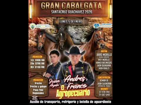 Gran cabalgata Santacruz Guachavés