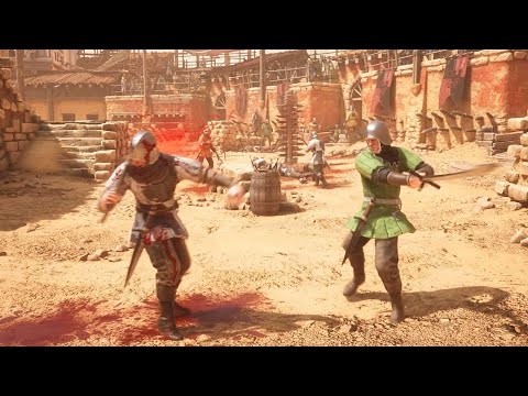 Brutal 32 Bot Free for All Battle! l The Fighting Pit l CHIVALRY 2