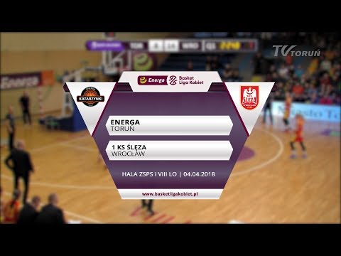 2 połowa meczu: Energa Toruń - 1KS Ślęza Wrocław
