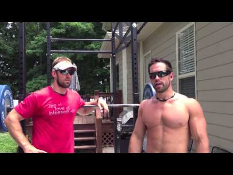 Rich Froning,  Project Mayhem, Crossfit Mayhem  Thomas Cox, Project Mayhem, Warmup