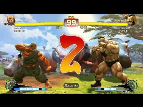 Bullcat [Gouken] vs yokuboo [Zangief] SSF4 Japanese Online Ranked Matches - TRUE-HD