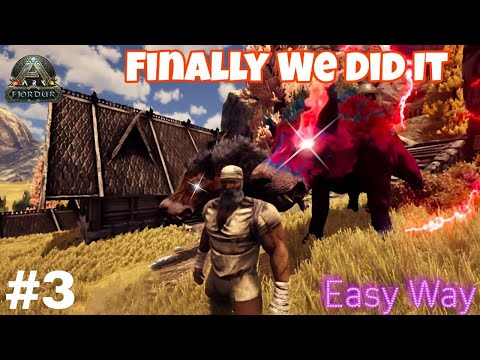 Dimaag kharab Kr Diya esne While Taming an Andrewsarchus & Change Base Location - ARK Fjordur [E3]