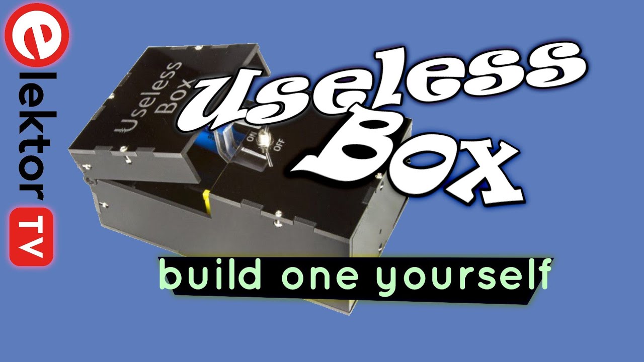 Useless Box - Build one yourself!