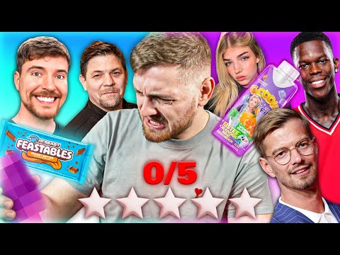 🤯🔥Ich TESTE NEUE INFLUENCER PRODUKTE! - MrBEAST, FIBI und JOKO... kritisch unter der LUPE