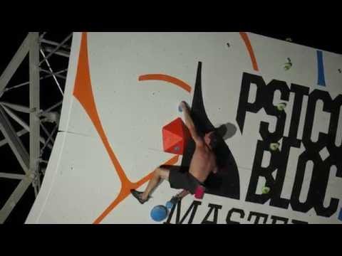 Carlo Traversi and Jimmy Webb's 1st climb at Psicobloc Masters 2016 (seeding round)