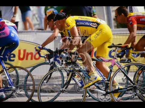 MARCO PANTANI INTERVISTA AL GIRO D' ITALIA 2000 A CURA DELLA BRAVISSIMA ALESSANDRA DE STEFANO
