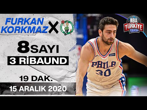 Furkan Korkmaz | 8 Sayı, 3 Ribaund | 76ers X Celtics (15 Aralık 2020) Hazırlık Maçı