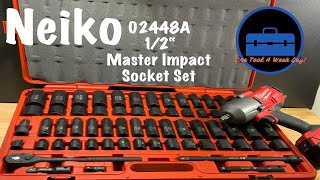 Neiko 02448A 1/2 Master Impact Socket Set