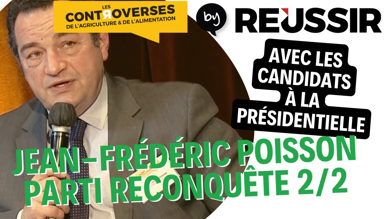 Controverses 2022 : 6 questions à Jean-Frédéric Poisson (Reconquête), représentant Eric Zemmour