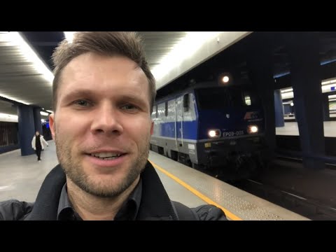 Warsaw Central Station - a great mix of morning and afternoon trains!