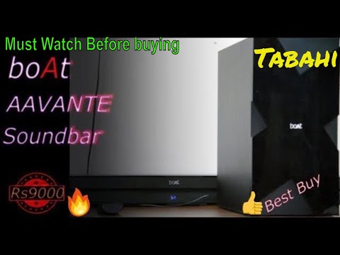 Boat Aavante Soundbar Wireless Bluetooth Speaker Unboxing|Best budget soundbar