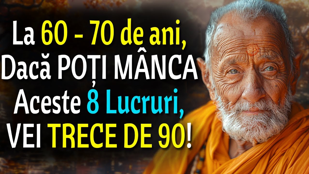 Dacă ai între 60 și 70 de ani și încă mănânci aceste 8 LUCRURI, Ai Sănătate DE FIER | Din Budism