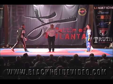 Round 2 Raymond Daniels vs Ross Levine 2013 Battle of Atlanta Karate Tournament