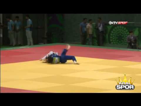 ebru sahin israilli rakibini devirdi