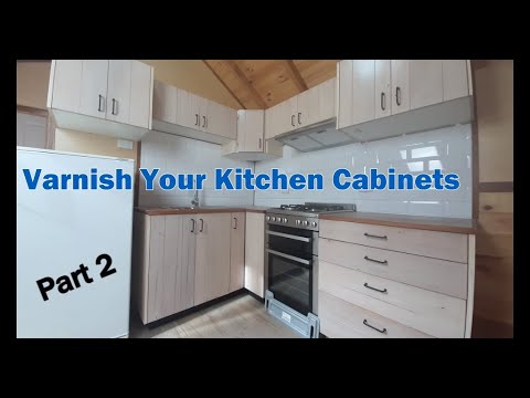 Finishing Your Kitchen Cabinets - Part 2