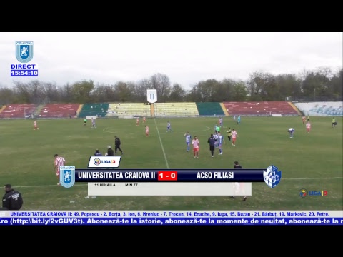 UNIVERSITATEA CRAIOVA II - ACSO FILIASI, Live