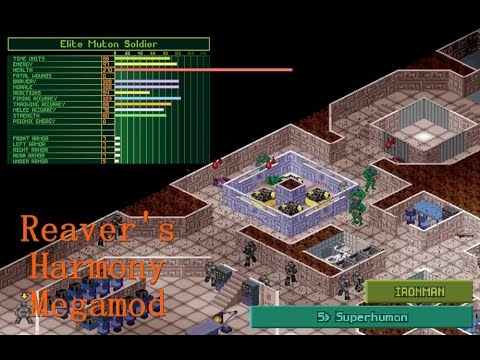 How hard is it to beat Reavers Harmony Megamod (OpenXcom) on Superhuman?