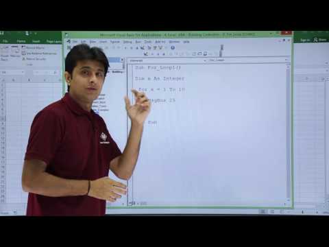 Excel VBA   For Loop Example 1