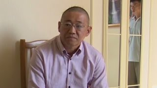 Kenneth Bae, Matthew Todd Miller and Jeffrey Edward Fowle were each granted five minutes of interview time with journalist Will Ripley at a hotel in the North Korean capital on Monday.
Bae has been detained for two years, while Miller and Fowle are currently awaiting trial in the secretive state.
All three implored the U.S. government to send envoys to North Korea to help them, as happened when Bill Clinton helped in securing the release of two American journalists in 2009. All three said they had signed statements admitting their guilt.