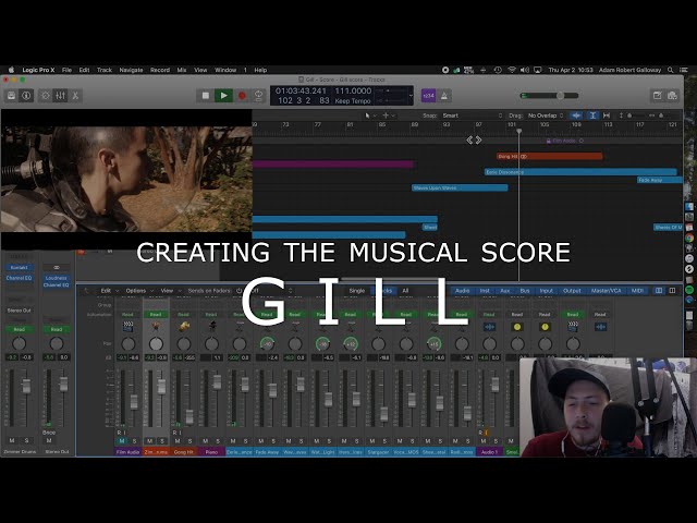 BTS - Creating the musical score