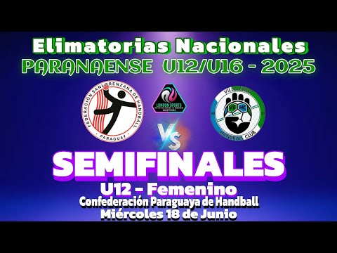 Eliminatorias U12/U16 Paranaense 2025 - Semifinales Central - San Lorenzo vs Villa Elisa