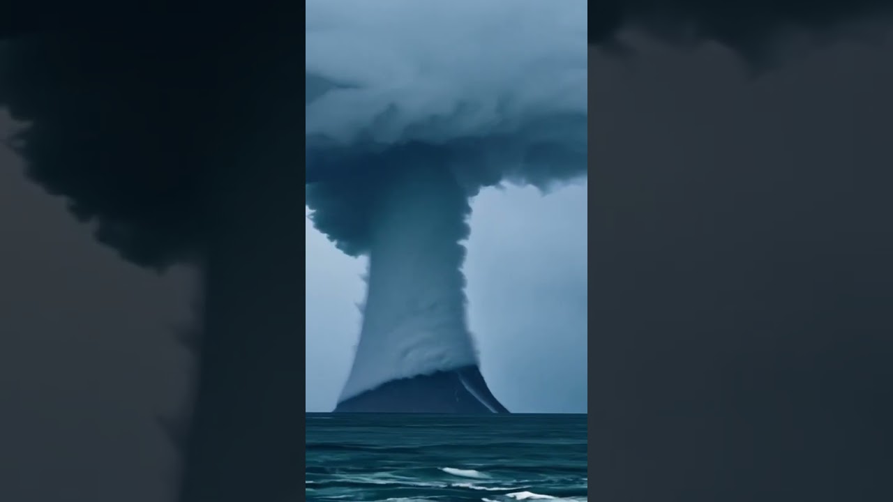 Nature’s Fury Unleashed: Witness the Raw Power 🌪️ #Tornado #ExtremeWeather#NatureInMotion