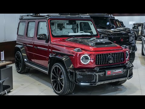 2024 Red BRABUS 800 - Mercedes AMG G63 - Sophisticated Luxury SUV!