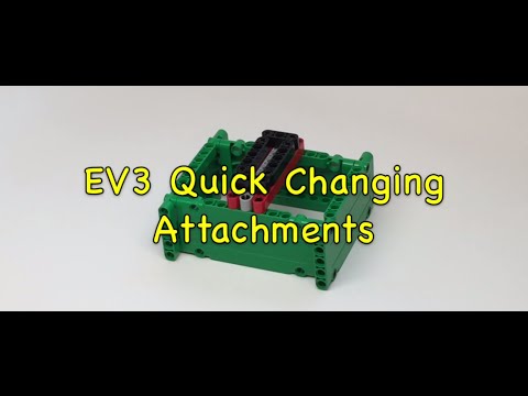 FLL 2015 Trash Trek - EV3 Quick Changing Attachments