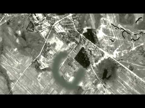 Białystok 1944. Cmentarz żydowski z lotu ptaka