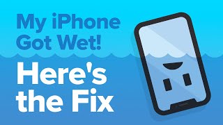 My iPhone Got Wet! How To Fix iPhone Water Damage.