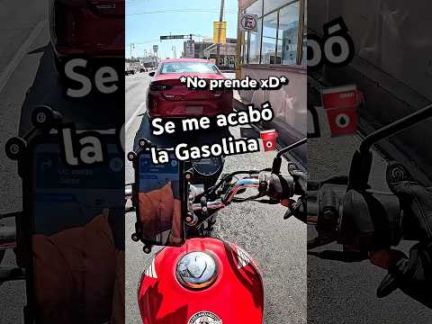 Se me acabó la Gasolina xD #delivery