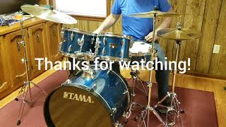 TAMA IMPERIALSTAR REVIEW. NO MICS SOUND CHECK.