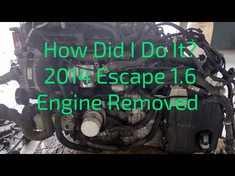 Thumbnail for 2014 Ford Escape 1.6 Engine Removed. How Did I Do It? by Ford Escape