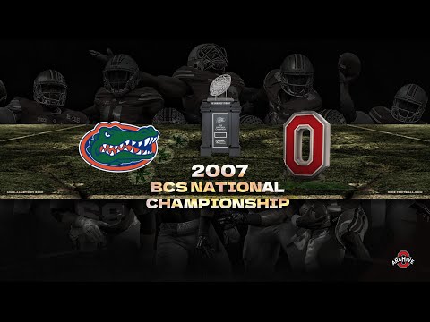 Ohio State vs Florida: BCS National Championship (01.08.2007) [Full Game]