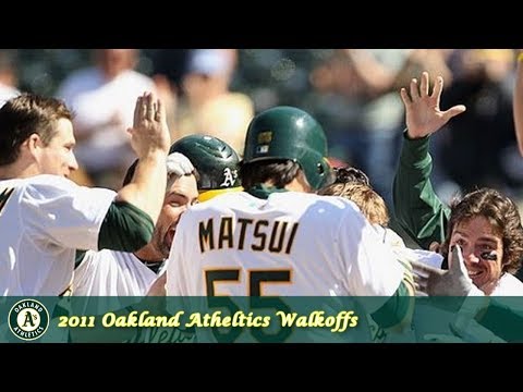 2011 Oakland Athletics Walkoffs