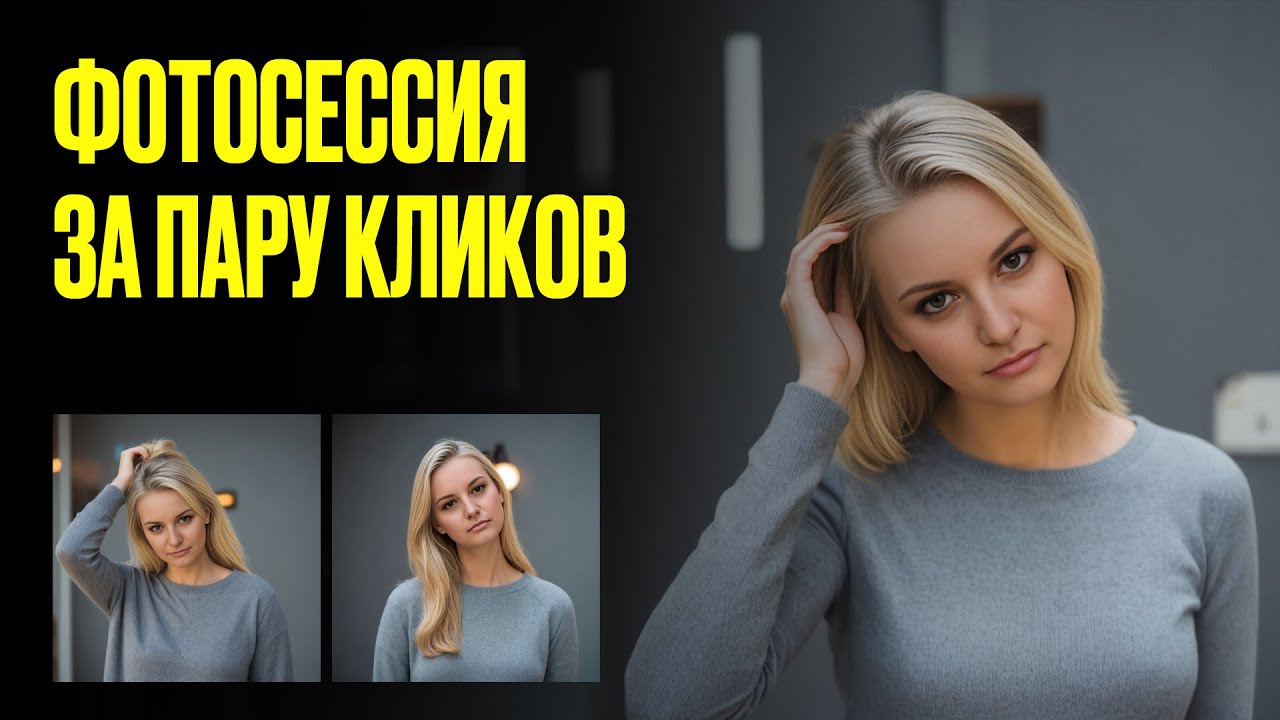 Фотосессия за пару кликов бесплатно в Seeart.ai