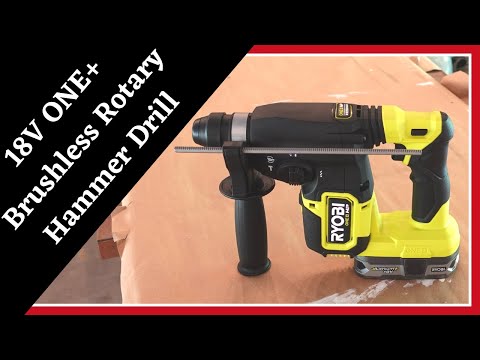 Ryobi 18V ONE+ Brushless 1” SDS-Plus Rotary Hammer Drill || The Tool I Didn’t Know I Needed