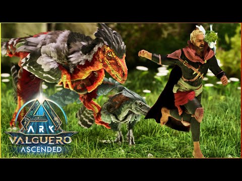 We Found Axe’s Secret Base! While Deinonychus Nest Raiding  | ARK Valguero [Ep 7]