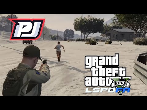 Motorcycles in snow?! | LSPDFR #4 GTAV