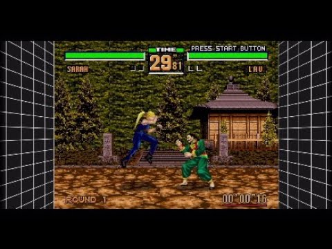 Virtua Fighter 2 Sarah  arcarde
