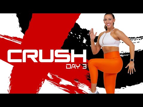 30 Minute No Equipment HIIT Cardio Workout | CRUSH - Day 3