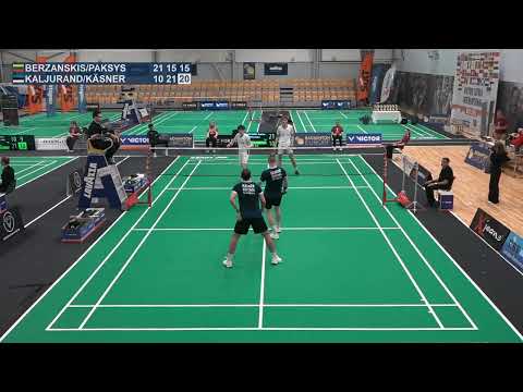 Match point - Berzanskis / Paksys vs Kaljurand / Käsner - MD, SF - Latvia International 2025